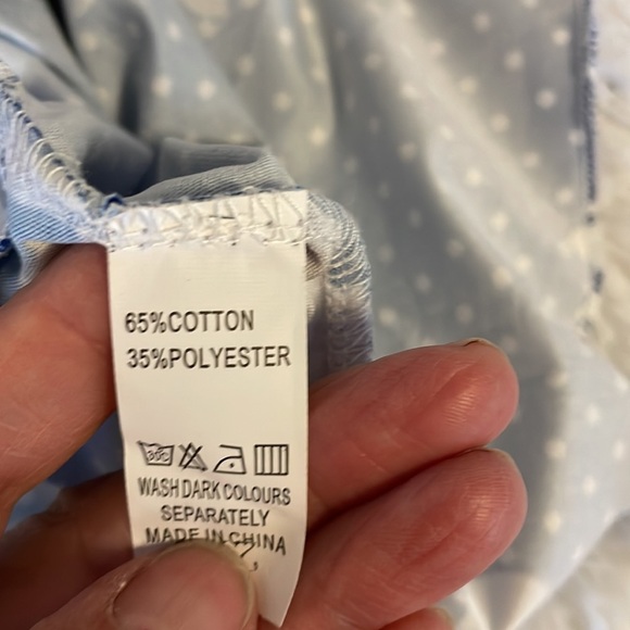 Cute Floral Sundress Has side tie Sz Xl - Picture 6 of 6